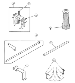 Tools 2 Diagram and Parts List for SWTT20WN  Speed Queen Washer