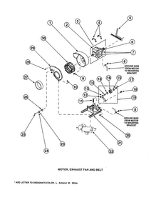 Part Location Diagram of 61372 Whirlpool THERMOSTAT