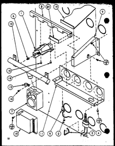 Diagram 4 Diagram and Parts List for GCI90C50CV P9811221F Amana Furnace
