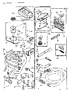 Unit Parts Diagram and Parts List for 11620500  Kenmore Filters & Accessories