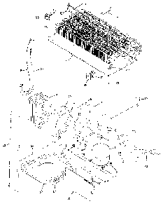 Unit Compartment & System Diagram and Parts List for JRT196B MBJ55B Jenn-Air Refrigerator