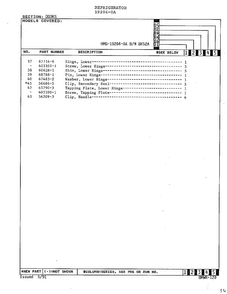 Doors Page 3 Diagram and Parts List for 19204-0A  Admiral Refrigerator