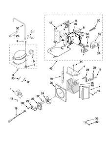 Part Location Diagram of W10209501 Whirlpool HARNS-WIRE