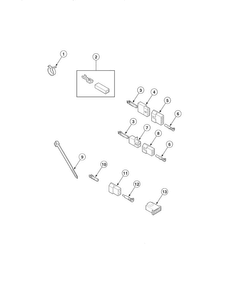 Terminal Block/terminals Diagram and Parts List for EE2107WT  Speed Queen Dryer