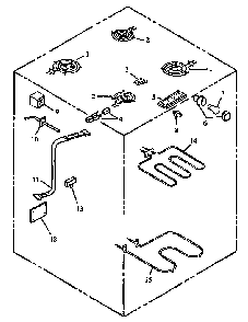 Part Location Diagram of 0301277 Whirlpool BOARD