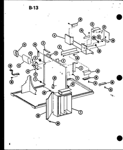 Diagram 2 Diagram and Parts List for D67224-3C P67224-3C Amana Heater