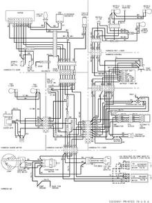 Wiring Information Diagram and Parts List for ARS8265BB-PARS8265BB01  Amana Refrigerator