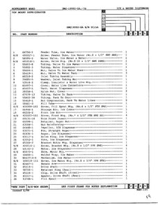 Ice And Water Dispenser Page 2 Diagram and Parts List for 19992A  Admiral Refrigerator