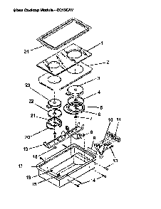 Part Location Diagram of 0061611 Whirlpool ELEMENT, SMALL