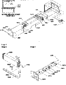 Evaporator And Fan Motor Assemblies Diagram and Parts List for TR21VL-P1309401WL  Amana Refrigerator
