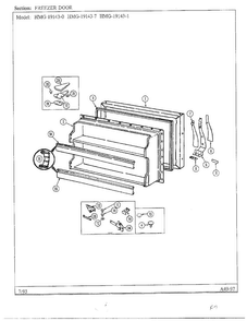 Part Location Diagram of 60603-32 Whirlpool Insert, nameplate