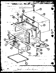 Section 4 Diagram and Parts List for MLMTK1  Amana Microwave