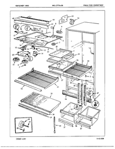 Part Location Diagram of 60414-23 Maytag DISCONTINUED