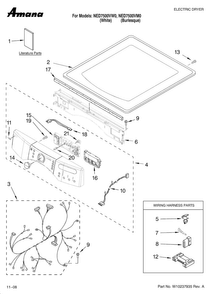 Part Location Diagram of W10216296 Whirlpool KNOB