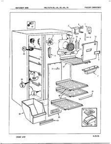 Part Location Diagram of 68124-10 Maytag DISCONTINUED