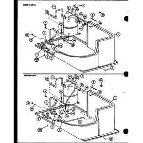 Part Location Diagram of C6453001 Whirlpool Tube, suc/valve