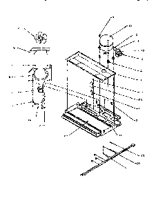 Compressor Compartment Diagram and Parts List for TW18S2W-P1194401W  Amana Refrigerator