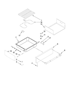 Part Location Diagram of W10310262 Whirlpool ELMNT-WARM