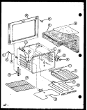 Page 9 Diagram and Parts List for ARR610 P8587710S Amana Range