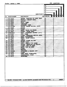 Motor And Pump Page 2 Diagram and Parts List for 6743A71  Norge Washer