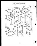 Part Location Diagram of W10124825 Whirlpool SIDE PANEL - ALMOND