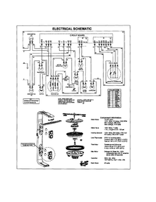 Wiring Information Diagram and Parts List for MDB8551AWS  Maytag Dishwasher