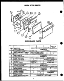 Part Location Diagram of 0068150 Whirlpool HANDLE, DOOR