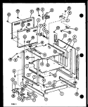 Part Location Diagram of D8573202 Whirlpool RETAINER REAR INSUL