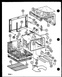 Part Location Diagram of D8510507 Whirlpool NLAOVEN CAVITY