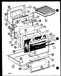 Page 5 Diagram and Parts List for ARR630 P8577206S Amana Range