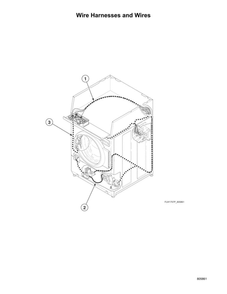 Wire Harnesses/Wires Diagram and Parts List for AFNE9BSP115TN13  Speed Queen Washer