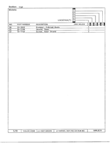 Top Page 3 Diagram and Parts List for 6744B  Norge Washer