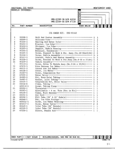 Ice Maker Page 2 Diagram and Parts List for 22304-0B  Admiral Refrigerator
