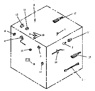 Electrical Components Diagram and Parts List for RST359 ALL/RST359/ALL Maytag Range