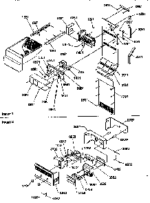 Icemaker/control Assembly Diagram and Parts List for 57087-P1190815WL  Amana Refrigerator