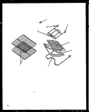 Page 3 Diagram and Parts List for EHT330  Amana Range