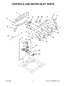 Part Location Diagram of W11660637 Whirlpool LINE FILTER ASSEMBLY - CTR