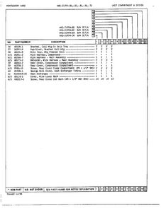 Unit Compartment And System Page 3 Diagram and Parts List for 21954A  Admiral Refrigerator