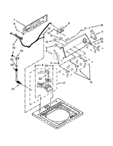 Part Location Diagram of W11086972 Whirlpool CNTRL-ELEC