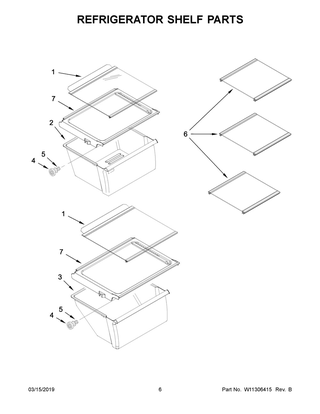 Part Location Diagram of W11263198 Whirlpool COVER