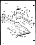 Part Location Diagram of C2709001 Whirlpool NLABRKT-FRONT