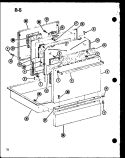 Page 5 Diagram and Parts List for ARR101W P8545001S Amana Range