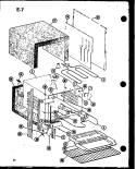 PAGE 11 Diagram and Parts List for RCC6 P8531802S Amana Microwave Oven Combo