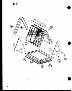Part Location Diagram of 10148702Q Whirlpool Basepan