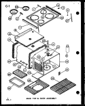 Part Location Diagram of R0179012 Whirlpool BRACKET, THERMOSTAT BULB