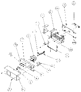 Ice Bucket And Ice Maker Diagram and Parts List for 36798-P1152602W  Amana Refrigerator