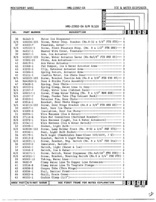 Ice And Water Dispenser Page 3 Diagram and Parts List for 22802-A  Admiral Refrigerator