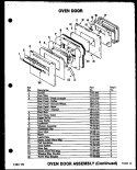 Part Location Diagram of 79-02-206 Whirlpool DOOR GLASS, OUTER