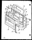 Part Location Diagram of D7320006 Whirlpool GASKET