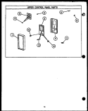 Part Location Diagram of 72996 Whirlpool CLOCK, AUTOMATIC-50 CYCLE